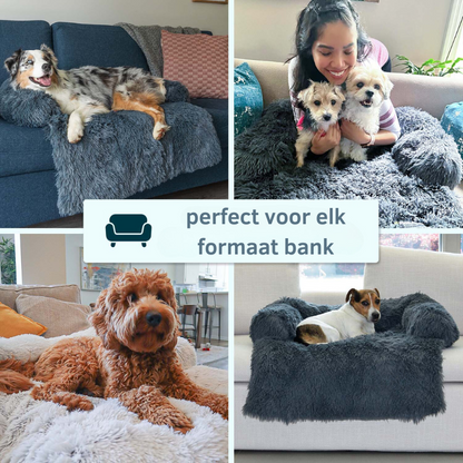 Protecteur de Lit pour Chien | Imperméable et Doux avec Antidérapant