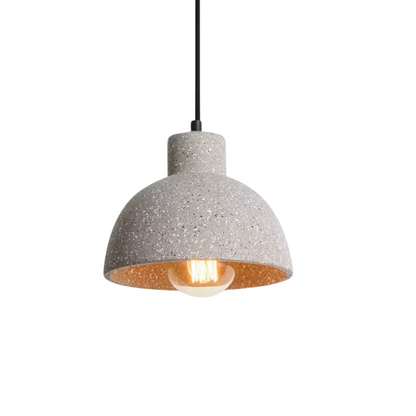 Lampe Suspendue en Béton Design | Élégance Industrielle et Cordon Réglable
