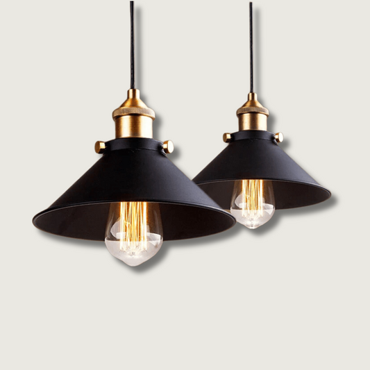 Lampe Suspendue Industrielle | Design Polyvalent et Durable