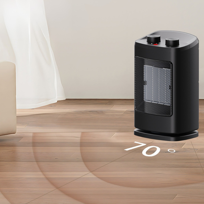 Chauffage d'appoint Électrique Portable | Chaleur Rapide et Efficacité Énergétique
