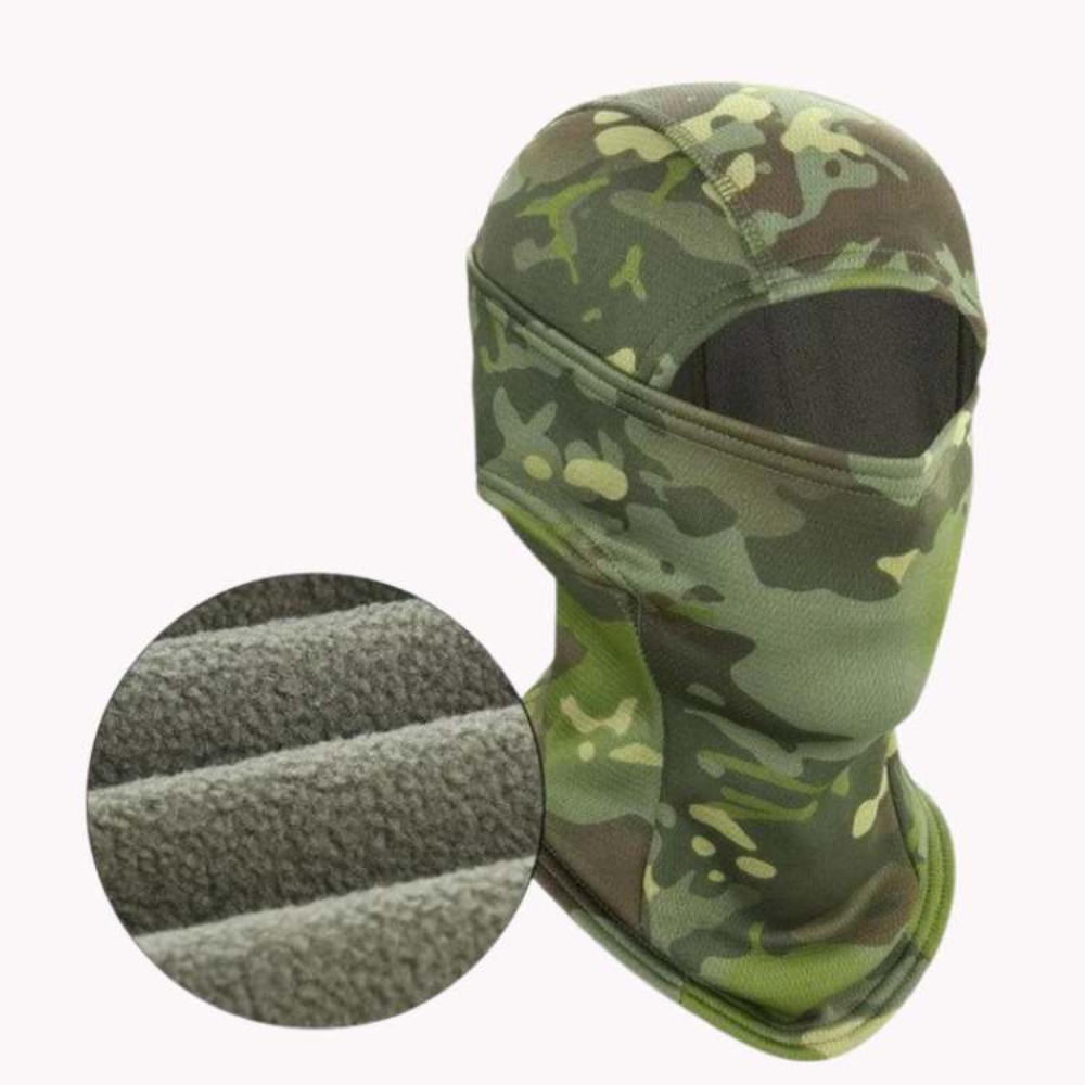 Cagoule en polaire coupe-vent - restez à l’aise dehors en hiver
