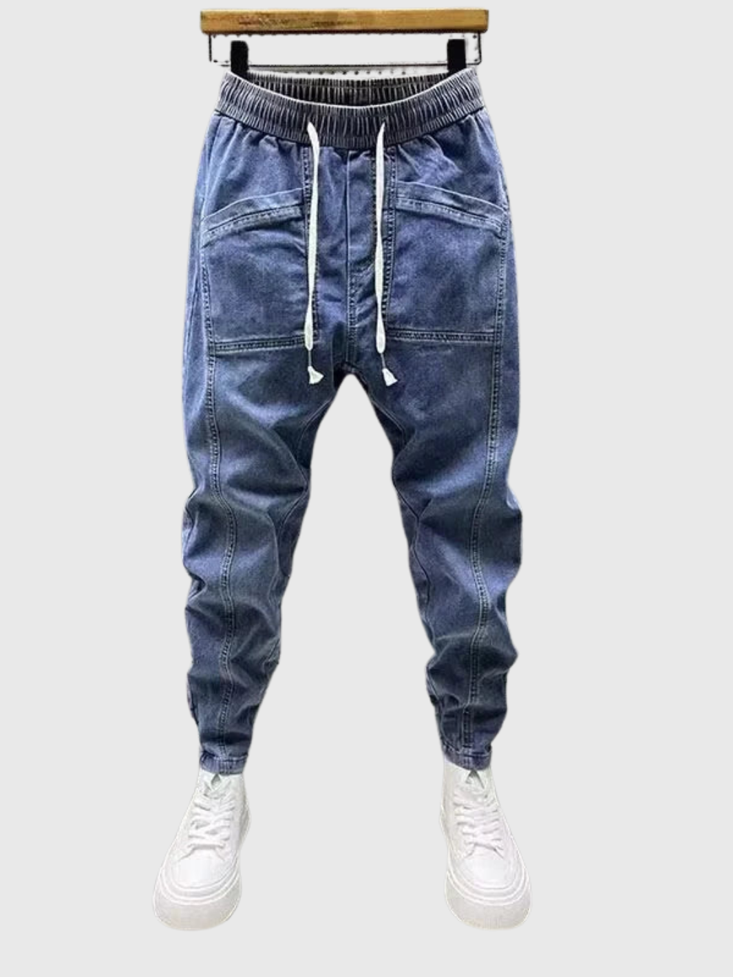 HELVIA | Pantalon Homme Denim Confortable, Style Urbain et Moderne