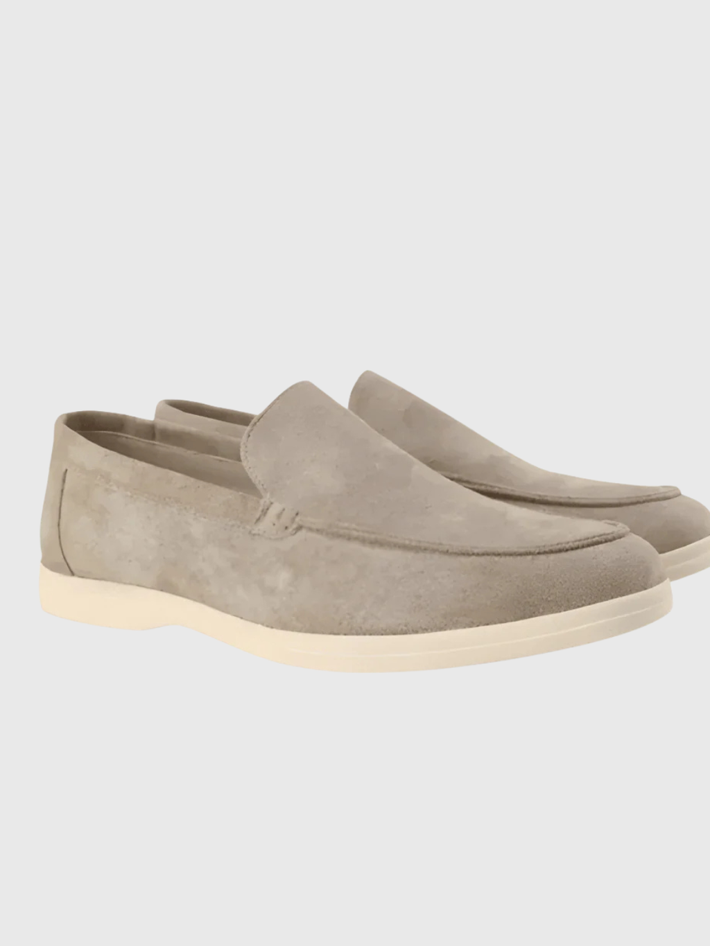 HELVIA - Mocassins homme en daim slip on style casual chic