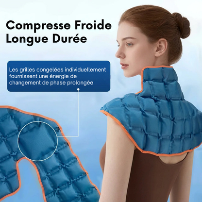 Compresse nuque chaude et froide 57 × 46 cm - confort au quotidien