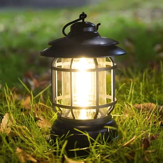 Lampe LED Vintage Portable | Éclairage Intelligent et Économique