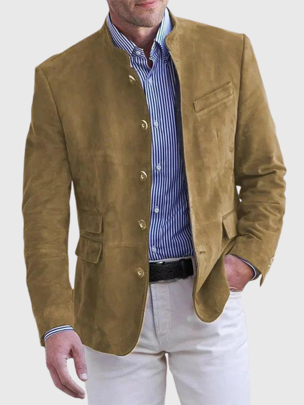 Helvia - Veste en Cuir Maxence - Hommes - Intemporelle