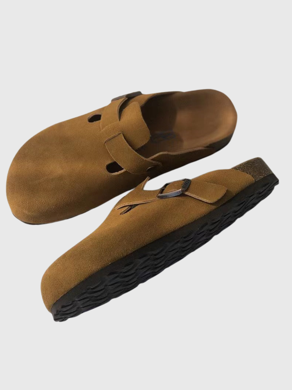 Helvia - Sandales en cuir unisexes Boston – Élégance et confort