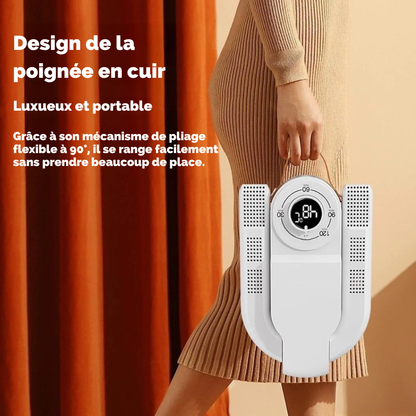 Sèche-chaussures électrique pliable 220 V - prêt après la pluie