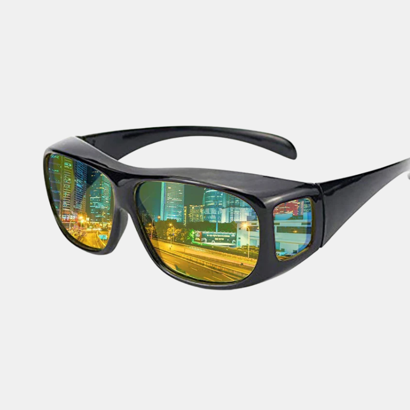 Lunettes De Conduite Nocturne Anti-Éblouissement Avec Technologie GlareCut Pour Sécurité Maximale