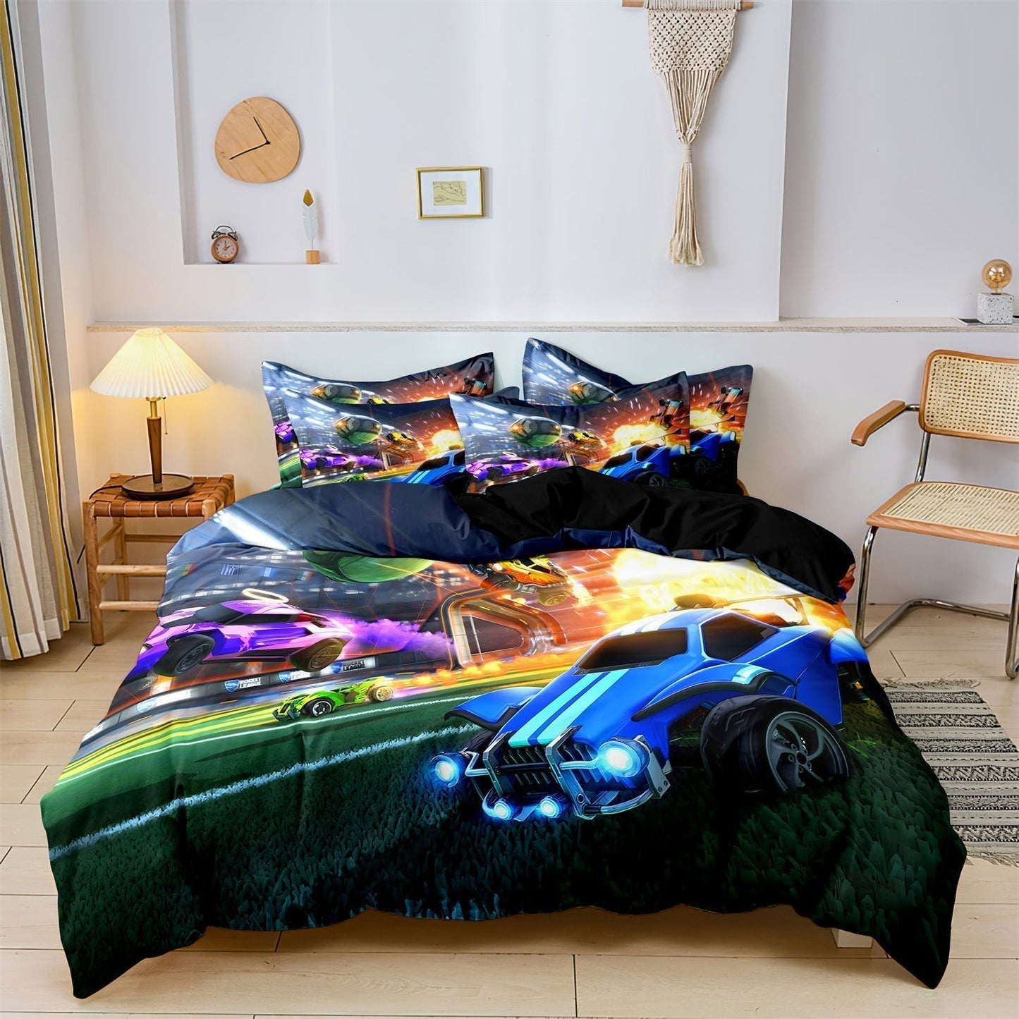 Literie Voiture de Course pour Enfant | Design Aventureux et Confortable