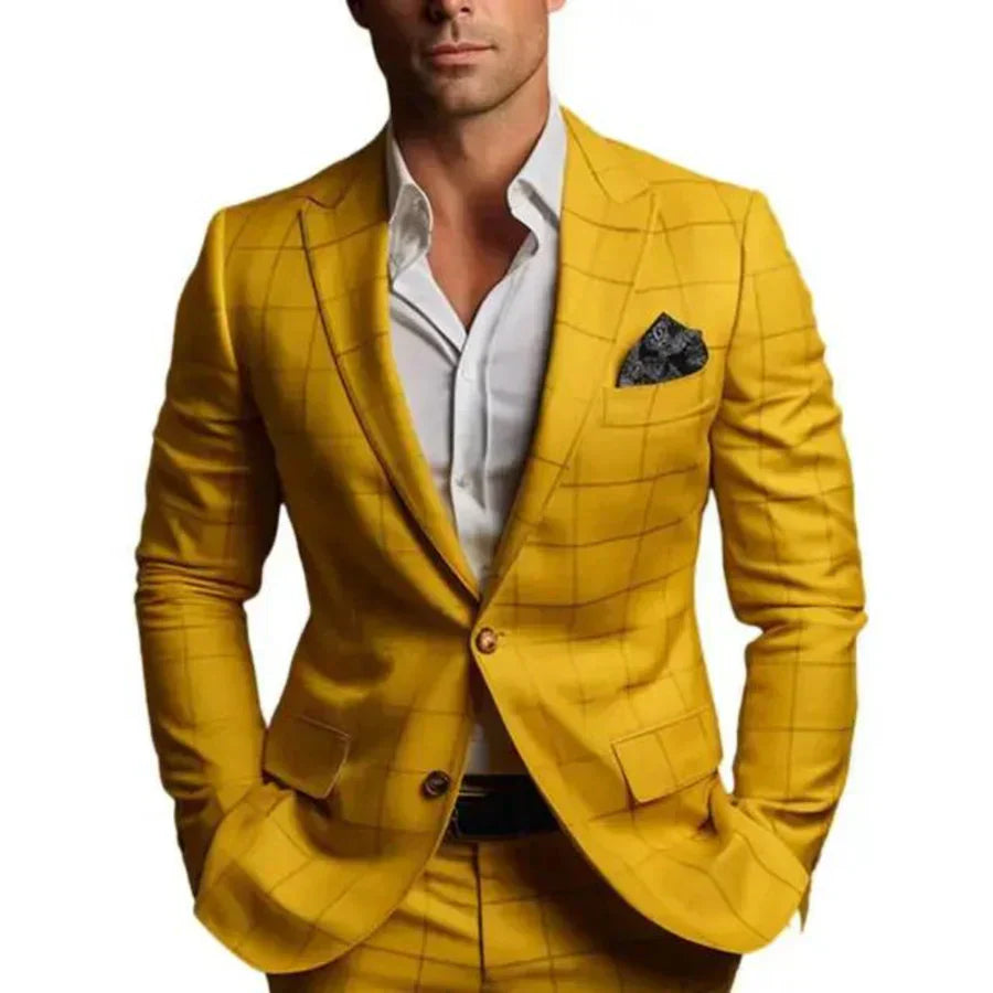 Veste Élégante pour Homme | Motif en Diamant et Confort Optimal