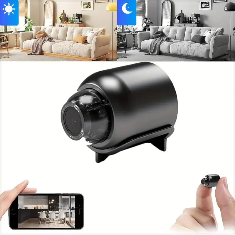 SpyGuard™ – Mini Caméra Espion HD avec Vision Nocturne et Détection de Mouvement