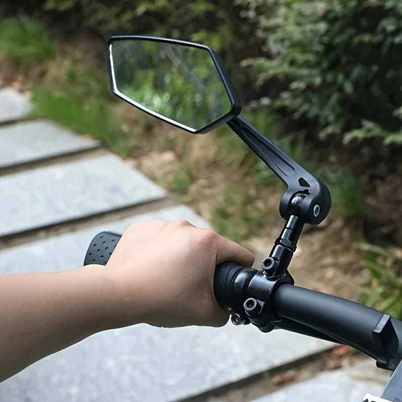 Miroirs de Vélo Rotatifs 360° | Sécurité et Visibilité Optimales