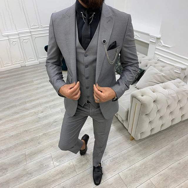 Costume Slim-Fit Élégant pour Hommes | Confort et Style pour Toutes Occasions