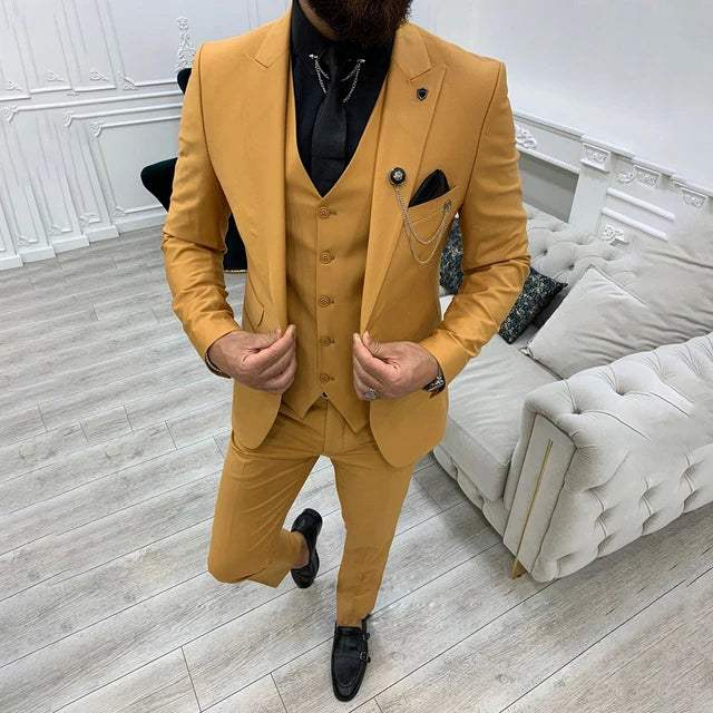 Costume Slim-Fit Élégant pour Hommes | Confort et Style pour Toutes Occasions