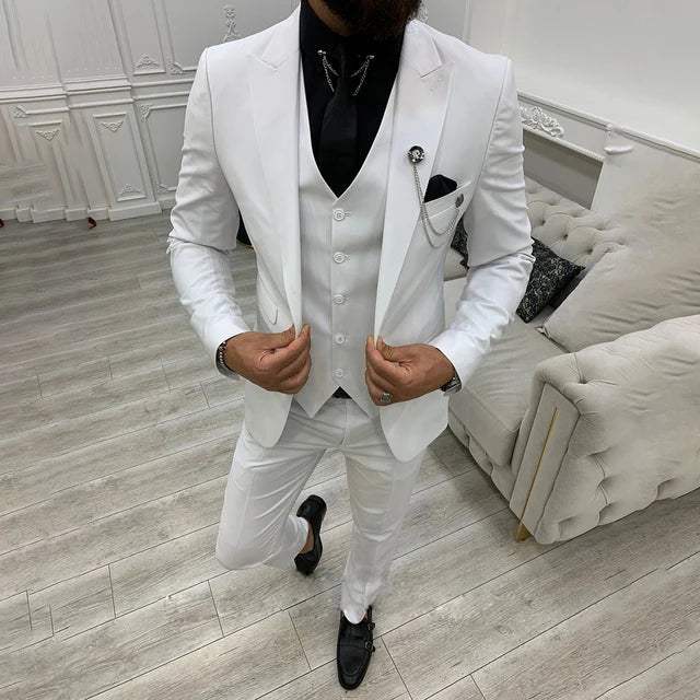 Costume Slim-Fit Élégant pour Hommes | Confort et Style pour Toutes Occasions