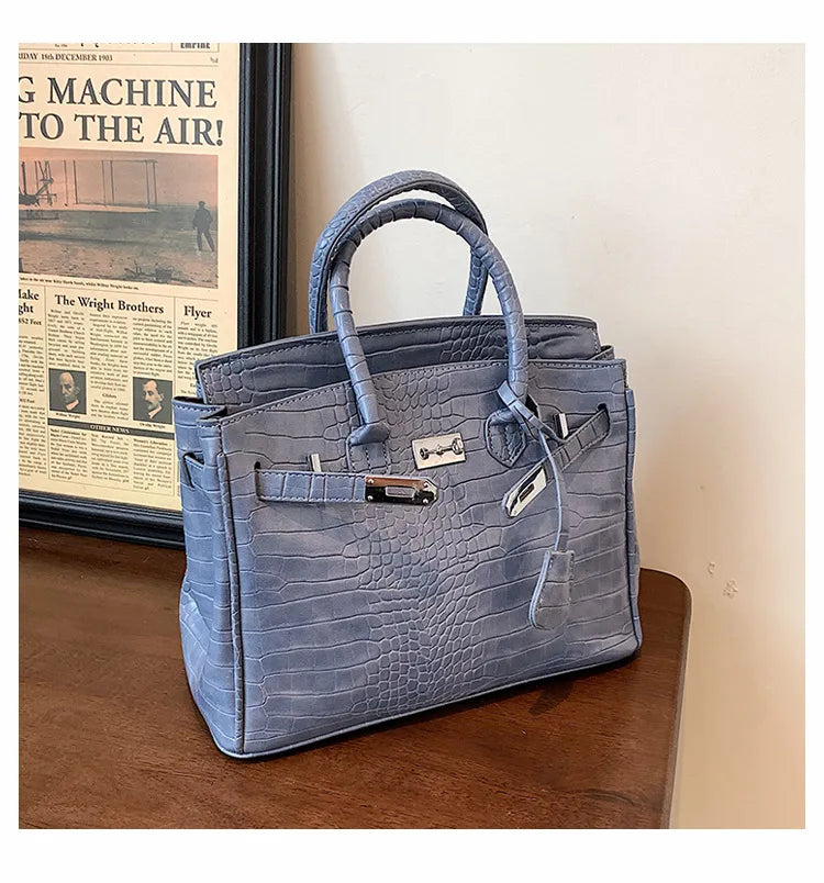 Sac fourre-tout en Cuir PU | Spacieux et Ajustable pour Femmes