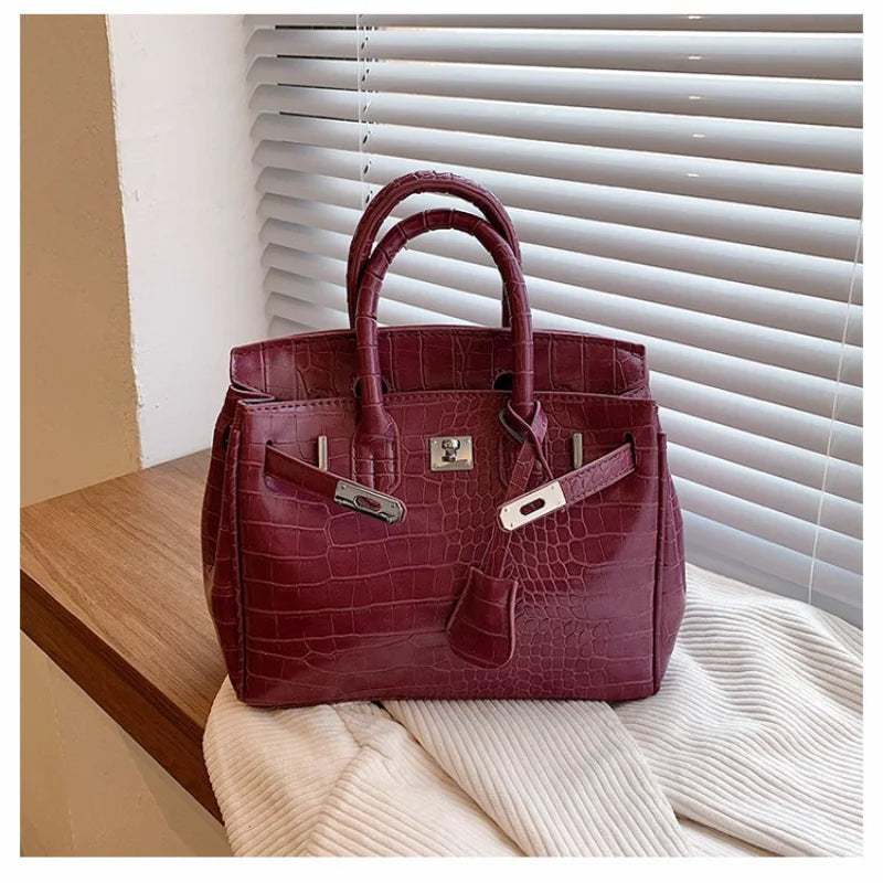 Sac fourre-tout en Cuir PU | Spacieux et Ajustable pour Femmes