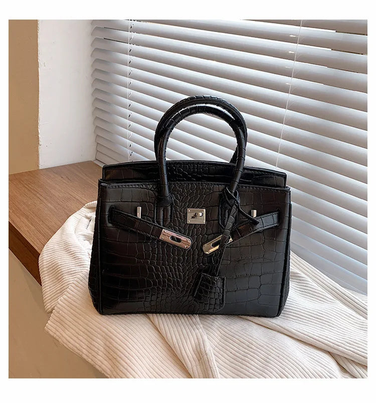Sac fourre-tout en Cuir PU | Spacieux et Ajustable pour Femmes