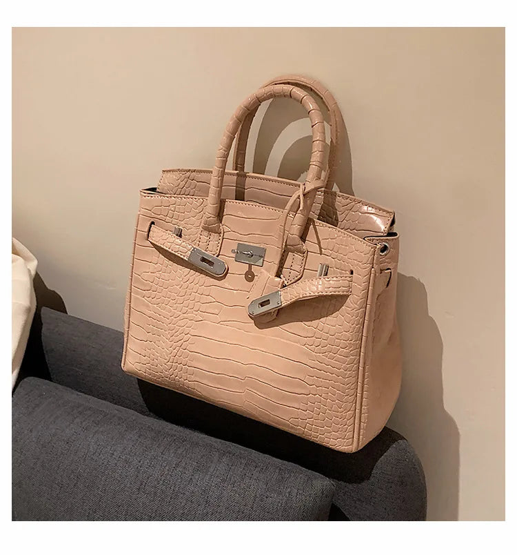 Sac fourre-tout en Cuir PU | Spacieux et Ajustable pour Femmes