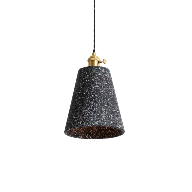 Lampe Suspendue en Béton Design | Élégance Industrielle et Cordon Réglable
