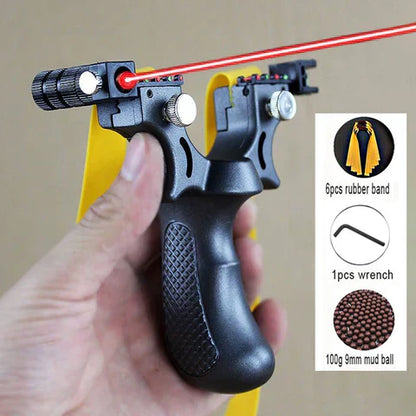 Lance-pierre Laser Précision | Ciblage Laser pour Tir en Plein Air