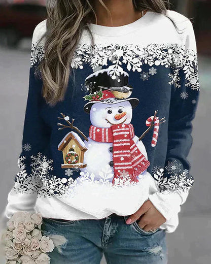 Pull Festif Bonhomme de Neige | Confortable et Chaud pour les Fêtes