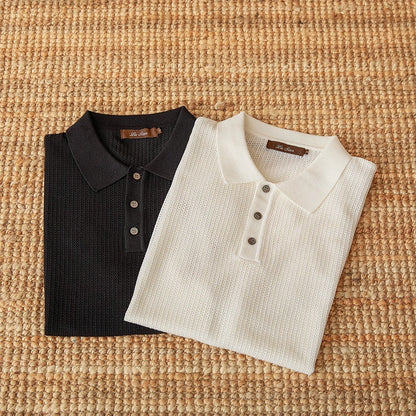 Polo en Coton Mercerisé pour Homme | Confort Luxueux et Élégance Intemporelle