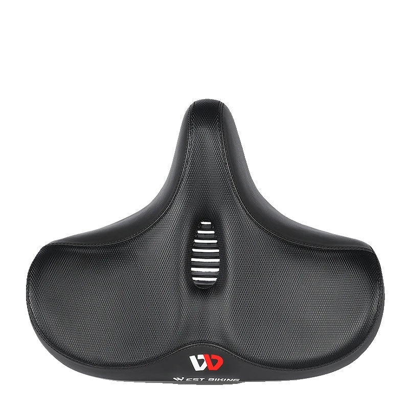 Selle de Vélo Confortable pour Longue Distance | Coussin Élargi et Absorption des Chocs