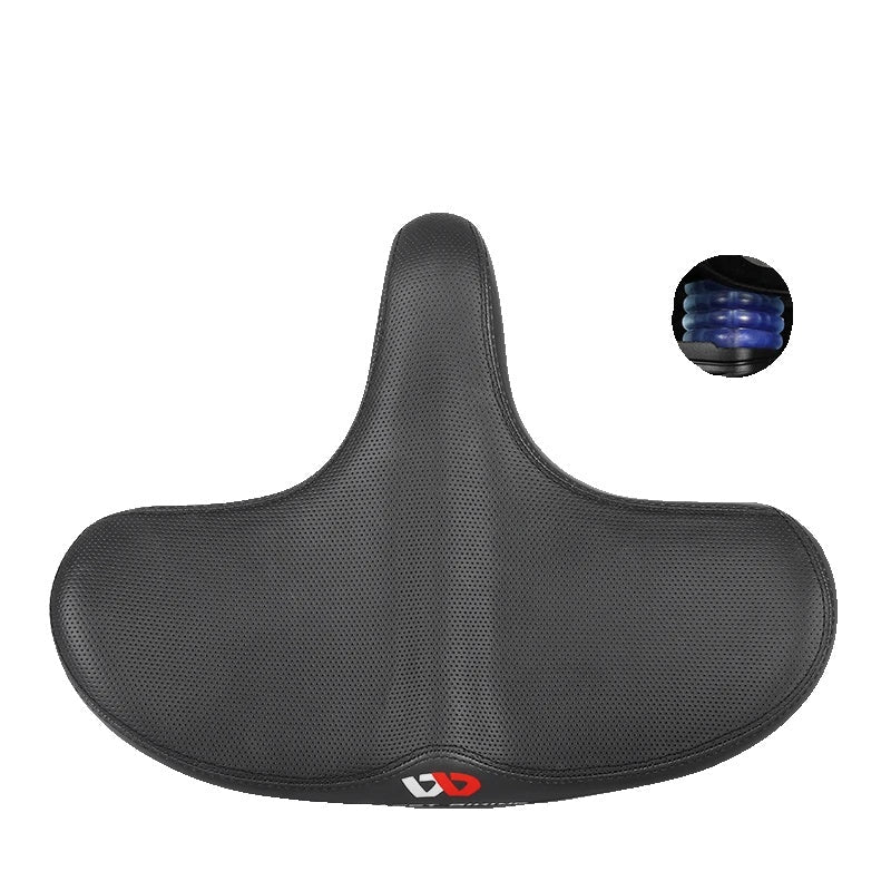 Selle de Vélo Confortable pour Longue Distance | Coussin Élargi et Absorption des Chocs