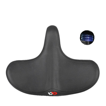 Selle de Vélo Confortable pour Longue Distance | Coussin Élargi et Absorption des Chocs