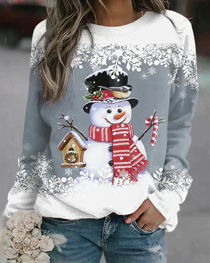 Pull Festif Bonhomme de Neige | Confortable et Chaud pour les Fêtes
