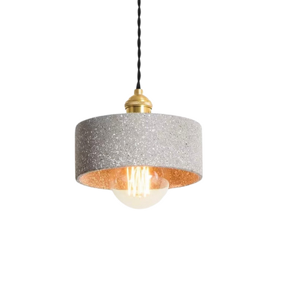 Lampe Suspendue en Béton Design | Élégance Industrielle et Cordon Réglable