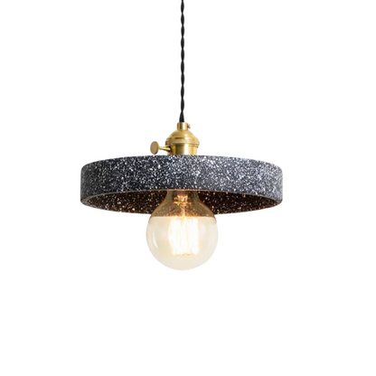 Lampe Suspendue en Béton Design | Élégance Industrielle et Cordon Réglable