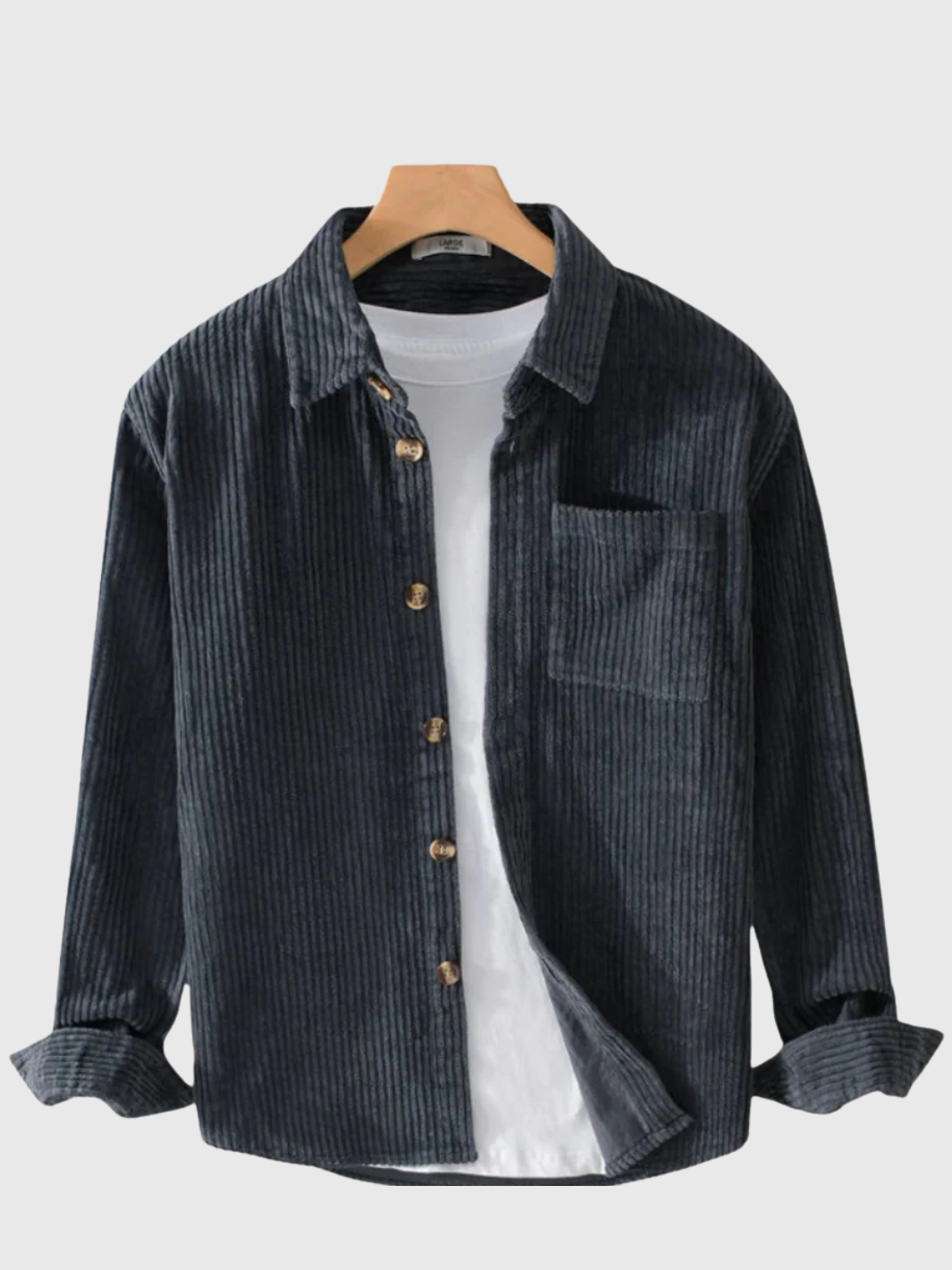 HELVIA - CHEMISE EN VELOURS CÔTELÉ