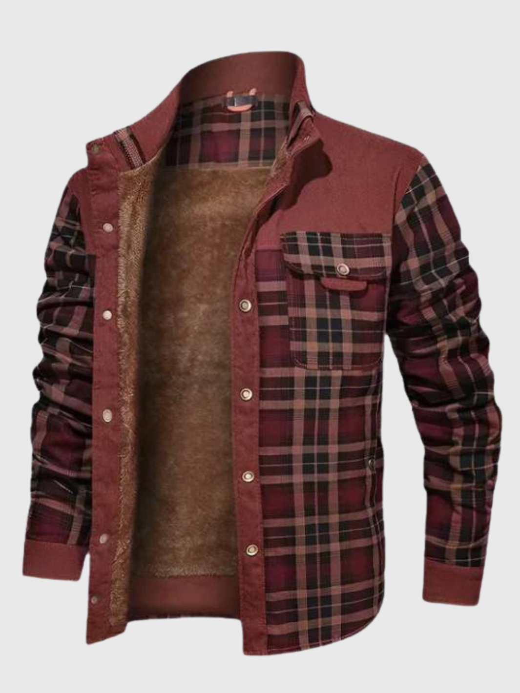 HELVIA - Veste Flanelle Douceur - Chaleur et Élégance Intemporelle