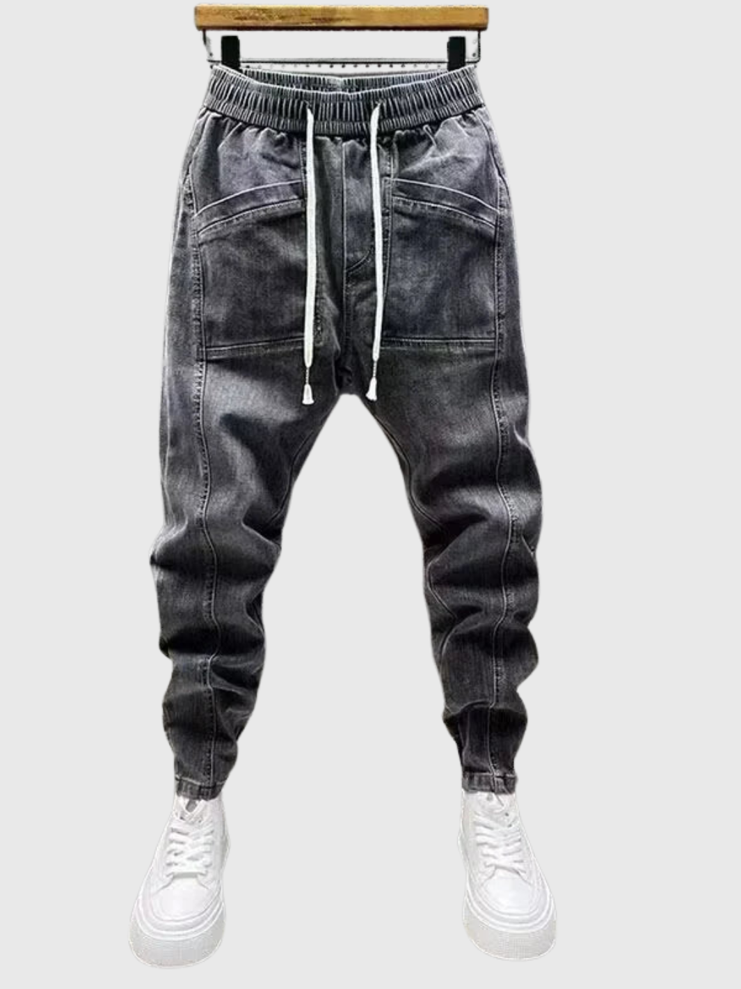 HELVIA | Pantalon Homme Denim Confortable, Style Urbain et Moderne