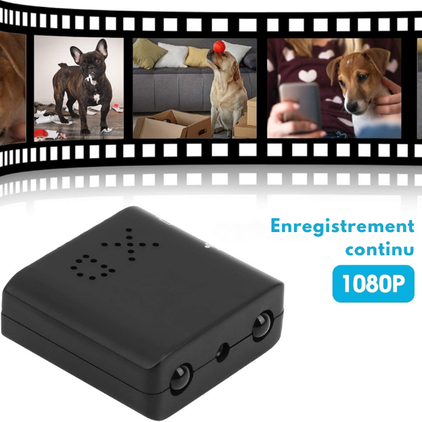 SecureCam – Mini Caméra de Surveillance Full HD Discrète et Performante | Helvia