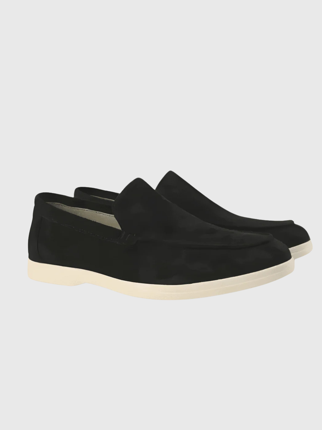HELVIA - Mocassins homme en daim slip on style casual chic