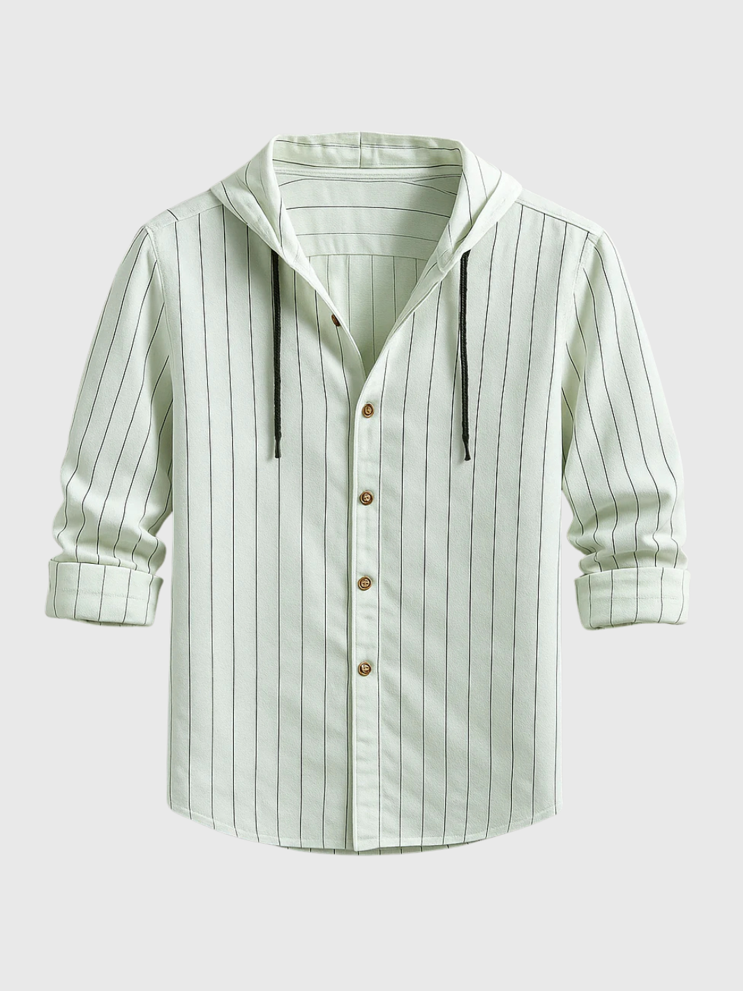 HELVIA - CHEMISE DE LUXE À RAYURES AVEC CAPUCHE
