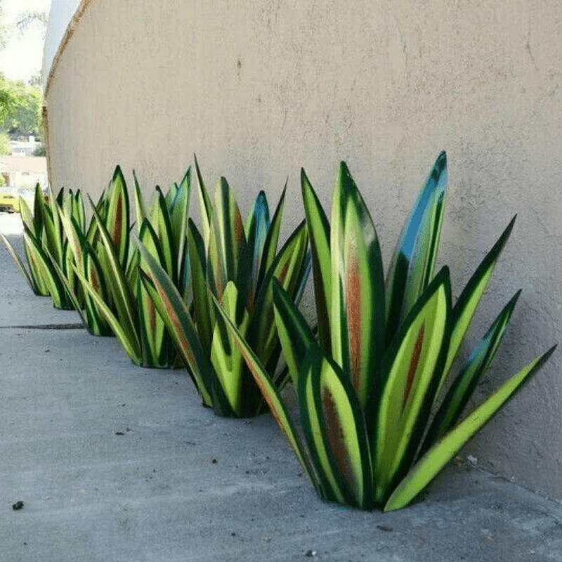 Lampe de Jardin Artisanale en Agave | Éclairage Extérieur Étanche et Élégant