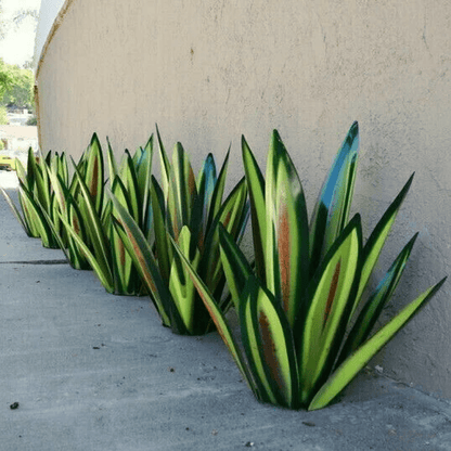 Lampe de Jardin Artisanale en Agave | Éclairage Extérieur Étanche et Élégant