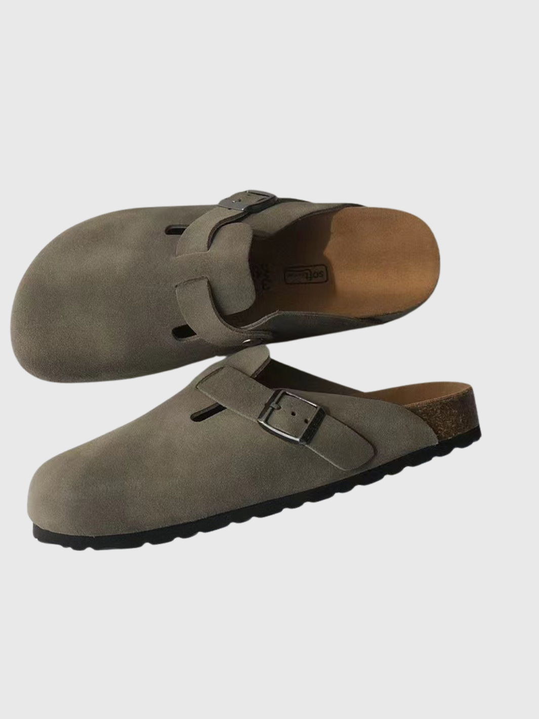 Helvia - Sandales en cuir unisexes Boston – Élégance et confort