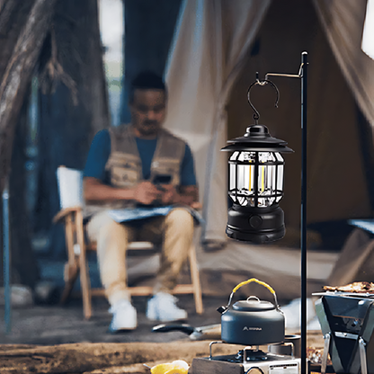 Lampe LED Vintage Portable | Éclairage Intelligent et Économique