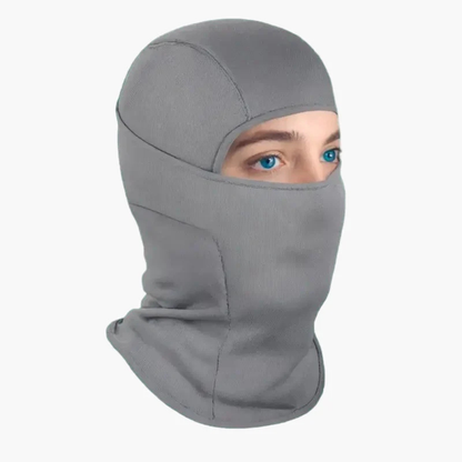Breathable balaclava hood – face protected in cold weather
