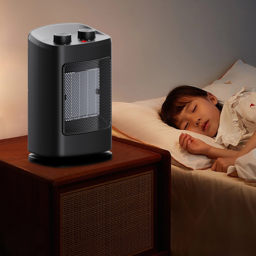 Chauffage d'appoint Électrique Portable | Chaleur Rapide et Efficacité Énergétique