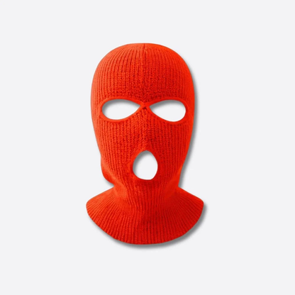 Gestrickte Wollbalaklava – angenehme Wärme für winterliche Ausflüge