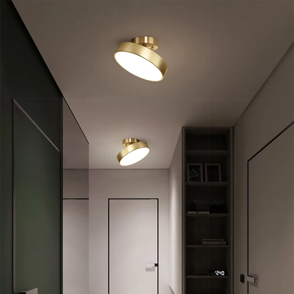 Suspension Industrielle Contemporaine | Lumière Chaleureuse et Accueillante