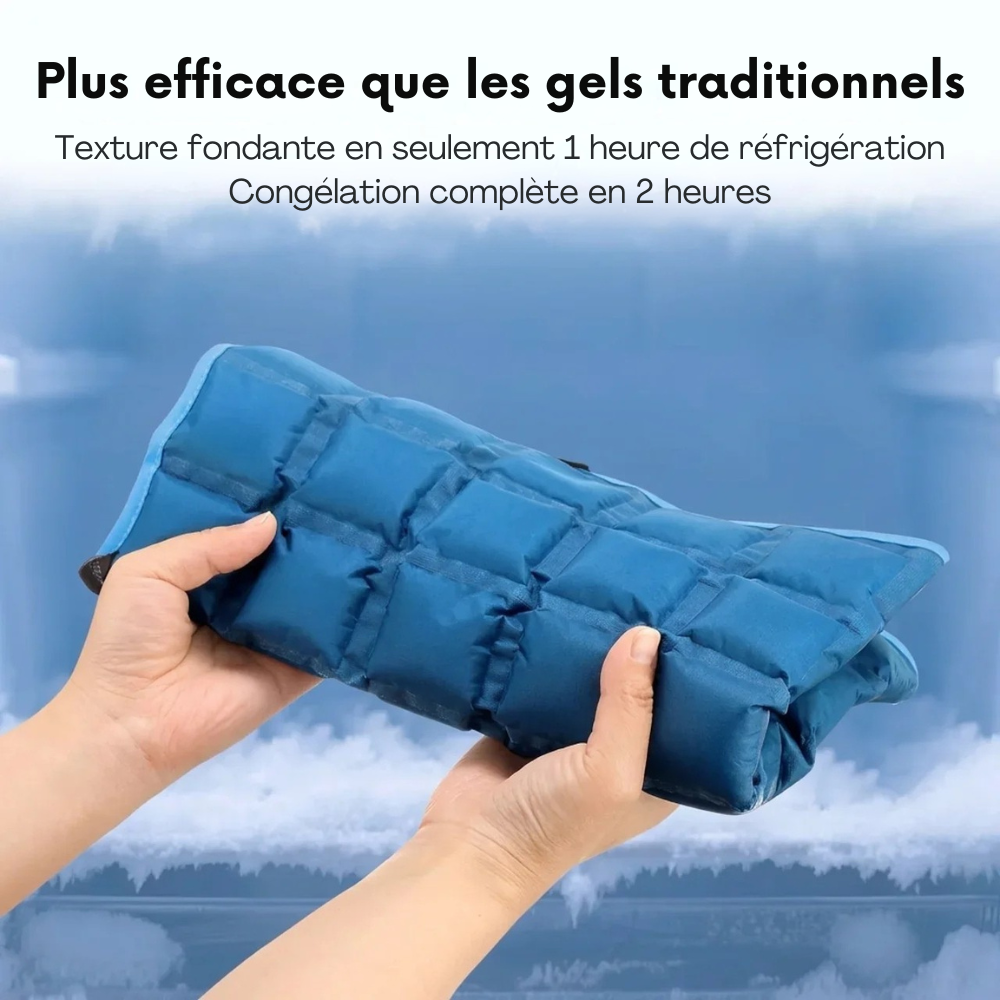 Compresse chaude et froide 58 × 35 cm - confort après l’effort