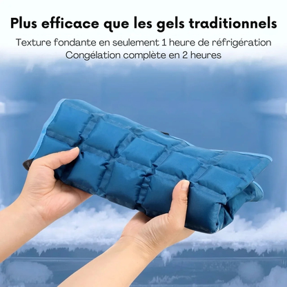 Compresse chaude et froide 58 × 35 cm - confort après l’effort